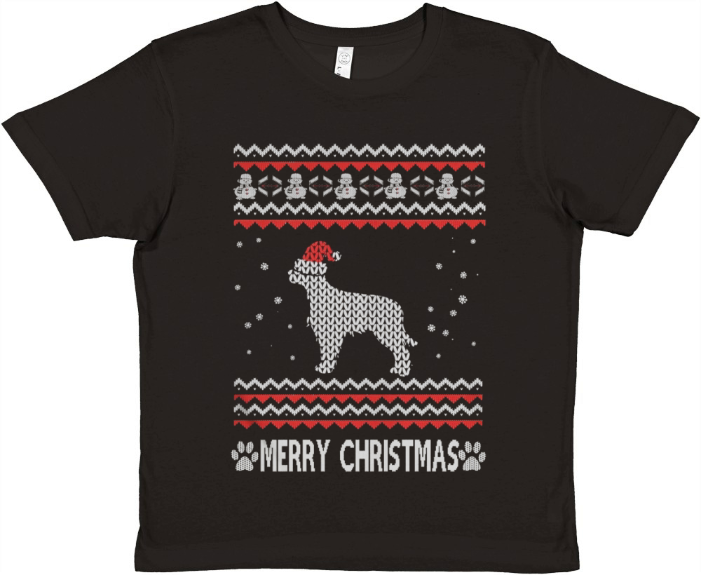 Merry christmas Dogs-GORDON SETTER Premium Kids Crewneck T-shirt