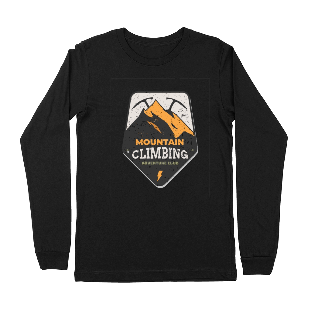 Climbing Mountain Outdor Hobby Sport Premium Long Sleeve