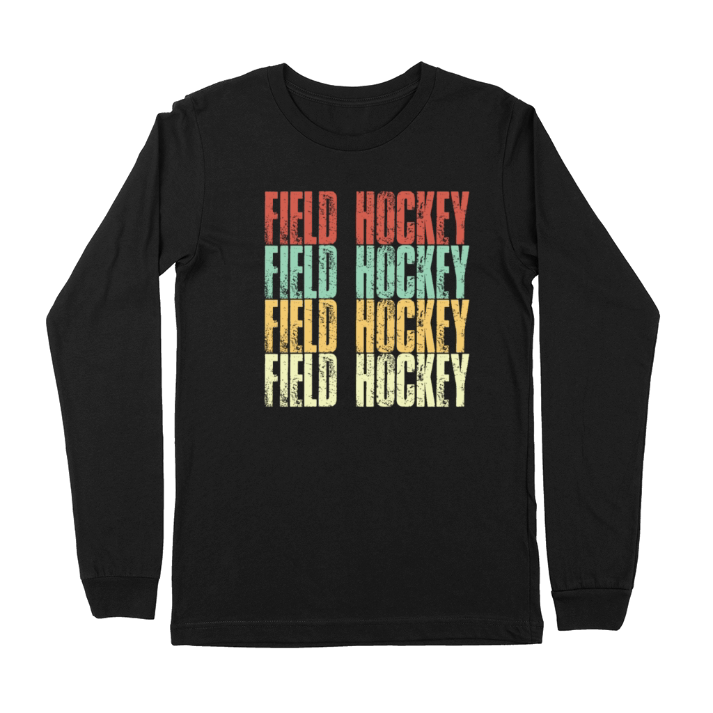 Field Hockey Vintage Premium Long Sleeve