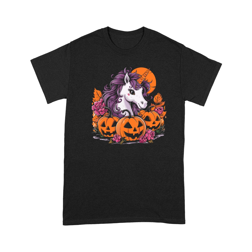 Unicorn and pumpkins Premium T-shirt