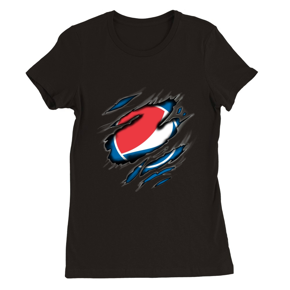 Pepsi Premium Womens Crewneck T-shirt