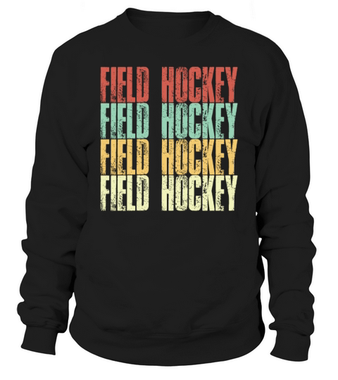 Field Hockey Vintage Sweatshirt Unisex