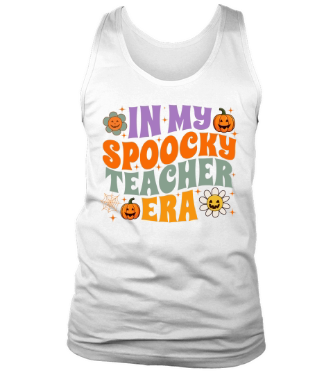 in my spooky teacher era Tank Top Unisex