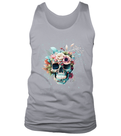 Sugar Skull , I am not in danger 02 Tank Top Unisex