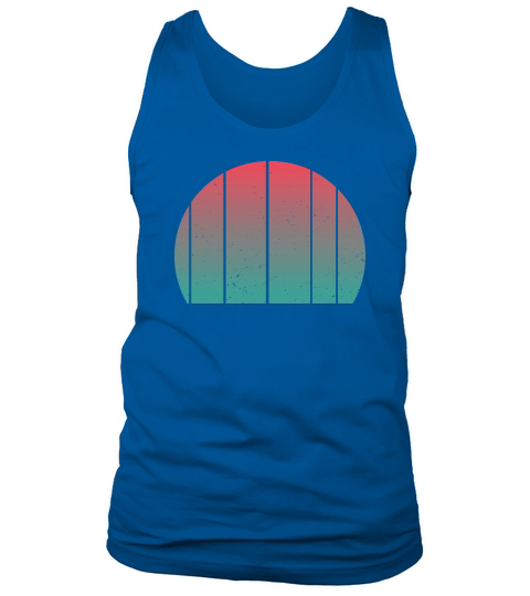 Vintage Retro Sunset (7) Tank Top Unisex