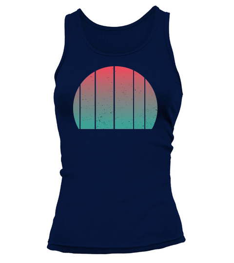 Vintage Retro Sunset (7) Tank top Woman