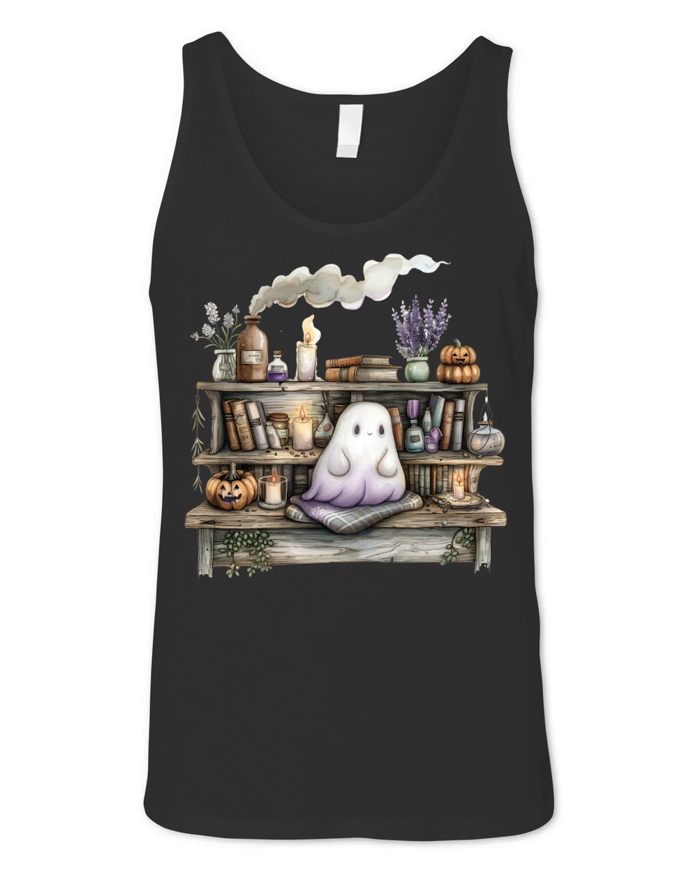 cute spooky book1 (3) OK Unisex Jersey Tank
