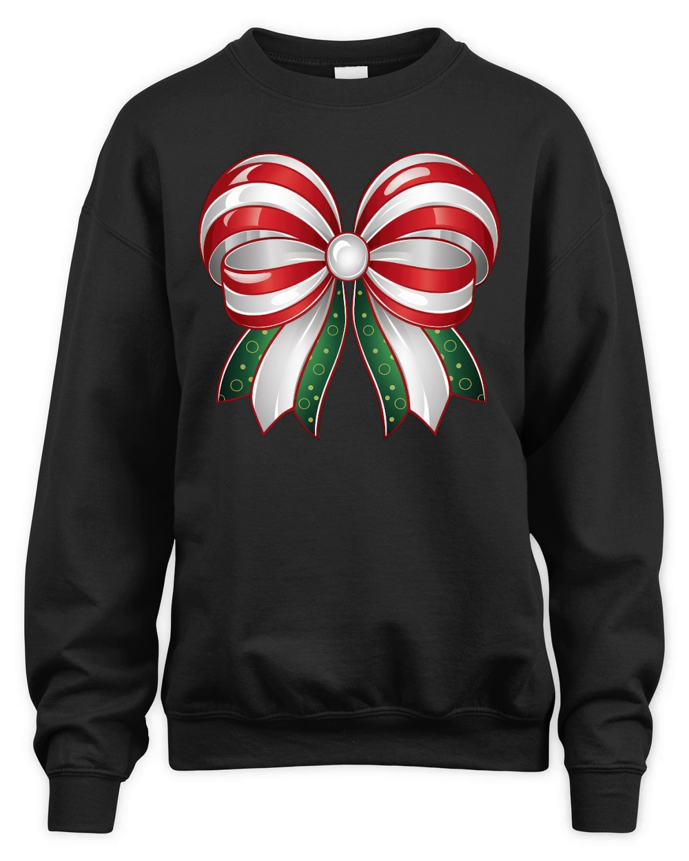 Coquette Christmas Tree 03 Unisex Premium Crewneck Sweatshirt