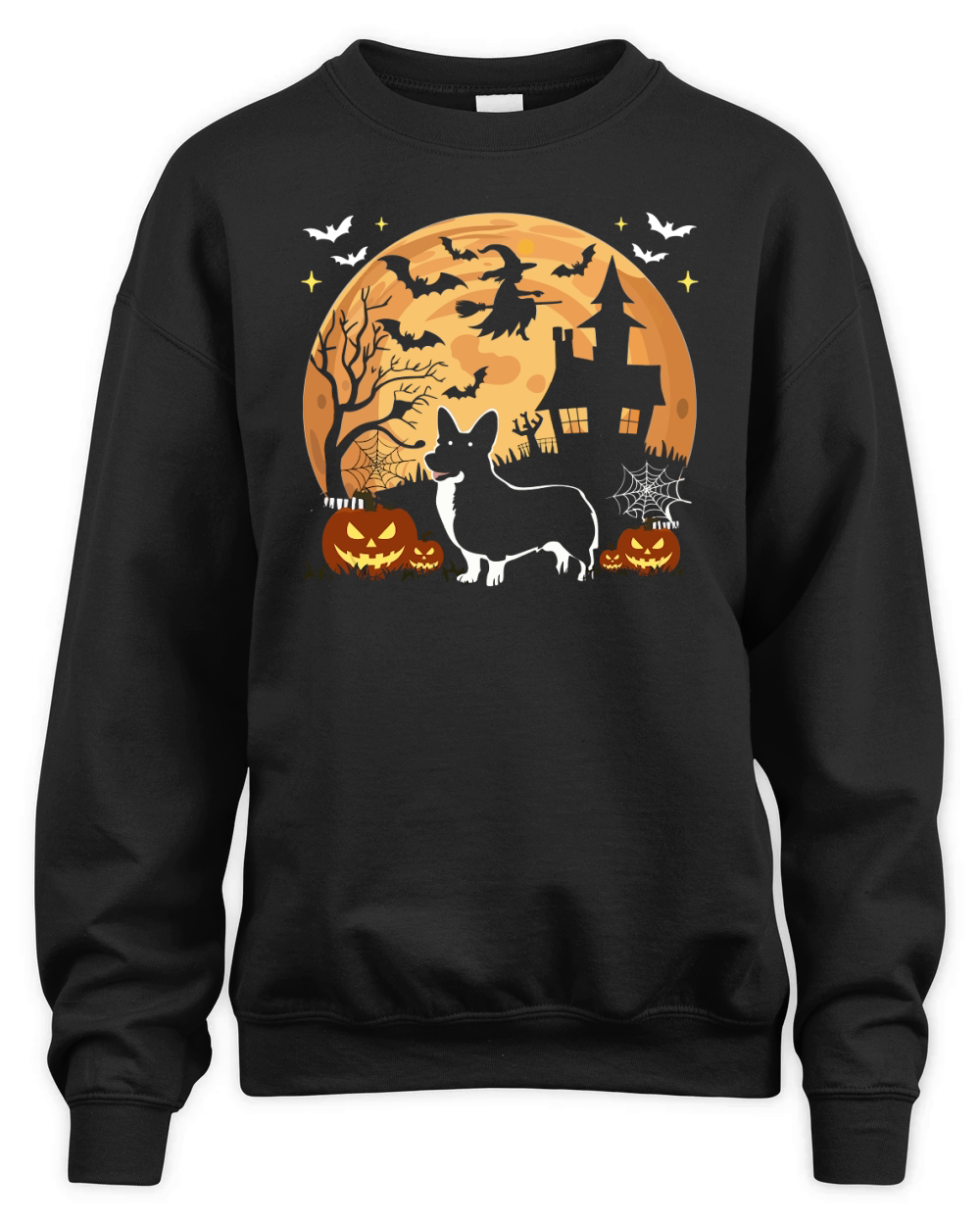 Funny Halloween (3) Unisex Premium Crewneck Sweatshirt