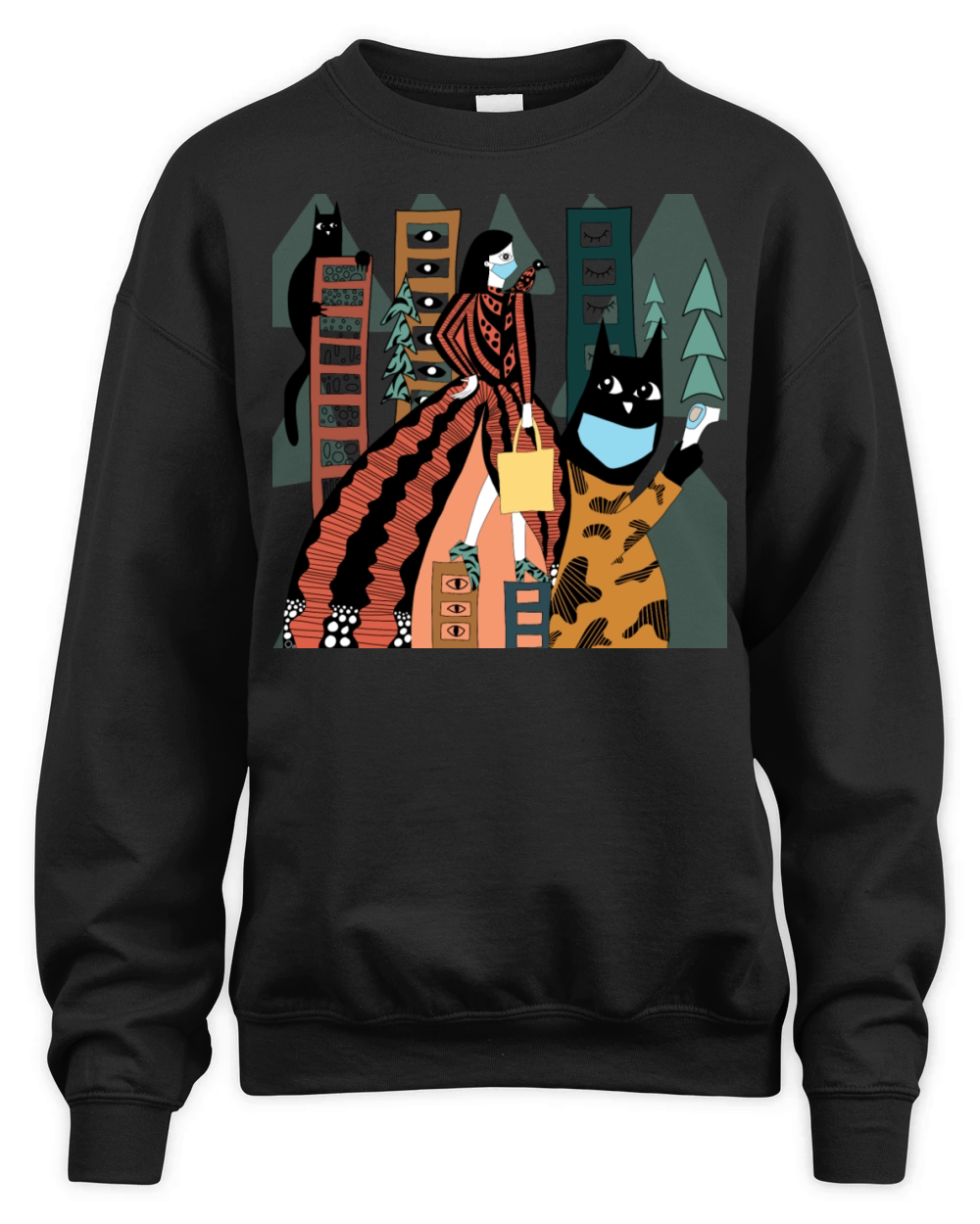 New Normal Shopping Unisex Premium Crewneck Sweatshirt