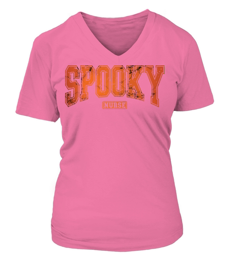 Halloween Spooky Nurse 02 V-neck T-Shirt Woman