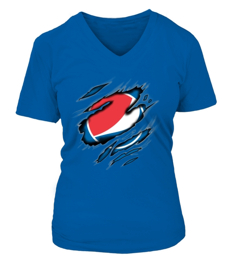 Pepsi V-neck T-Shirt Woman