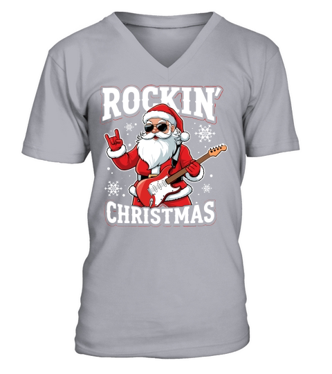 Rockin Christmas 1.01 V-Neck T-shirt