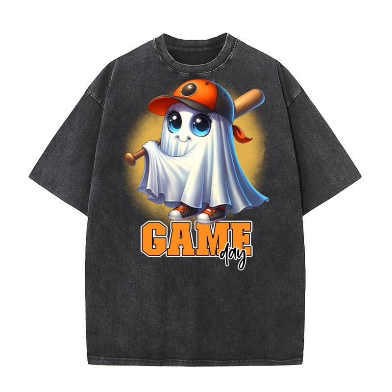 Cute Baby Ghost 02 Washed T-Shirt