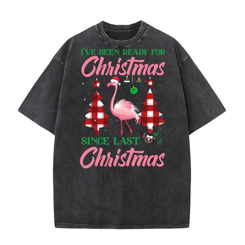 Ive been ready for christmas since last christmas Washed T-Shirt