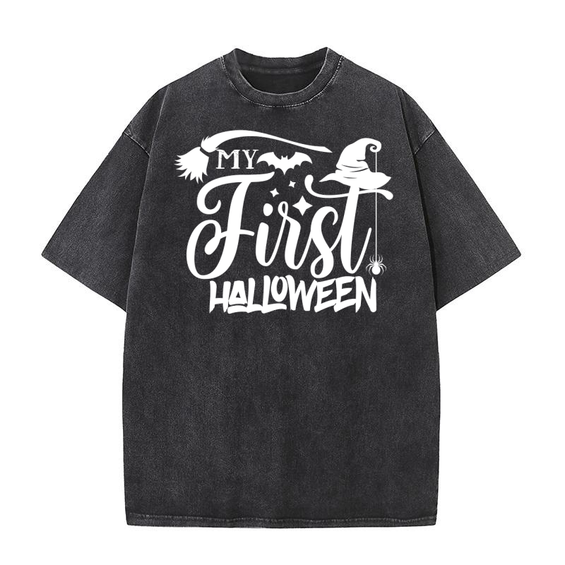 My First Halloween Washed T-Shirt