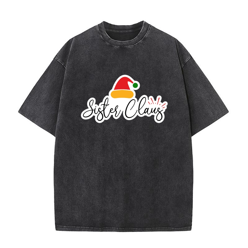 Sister Claus Washed T-Shirt
