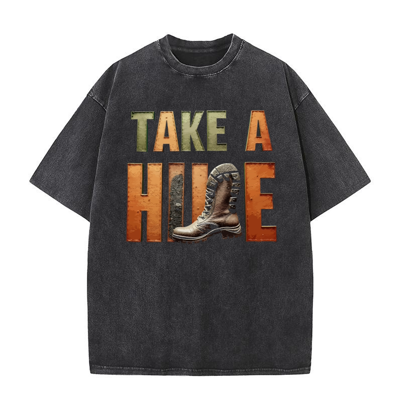 Take a hile Washed T-Shirt