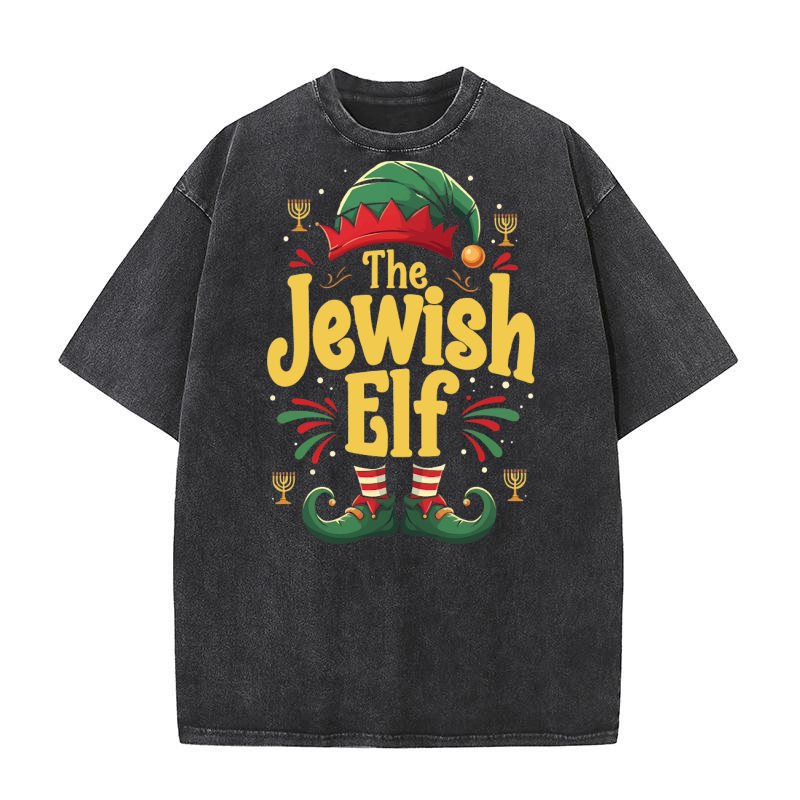 The Jewish Elf 02 Washed T-Shirt