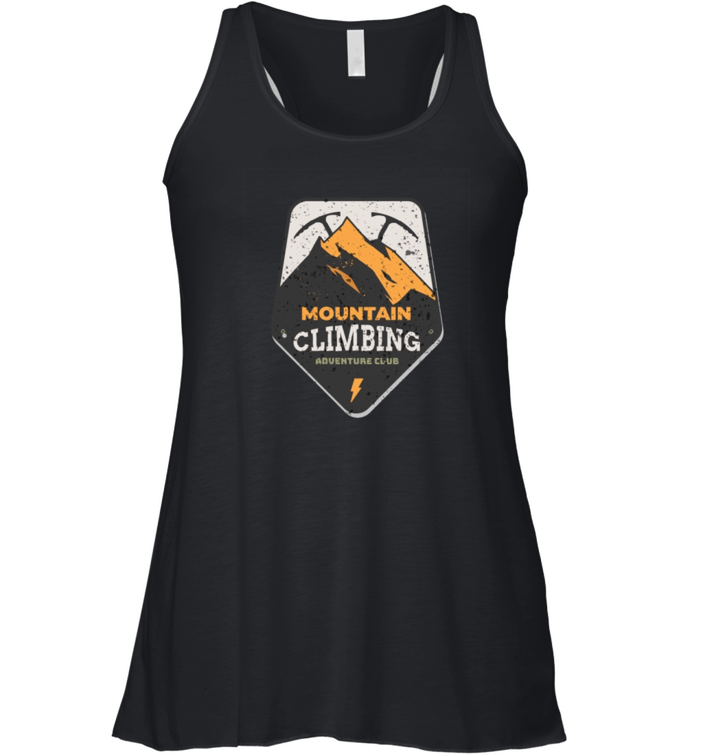 Climbing Mountain Outdor Hobby Sport Women's Flowy Tank Top