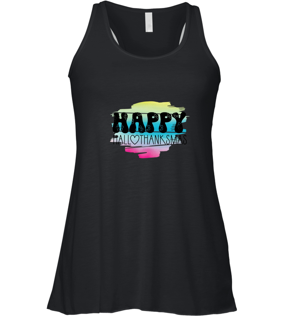 Happy hall thanksmas Women's Flowy Tank Top