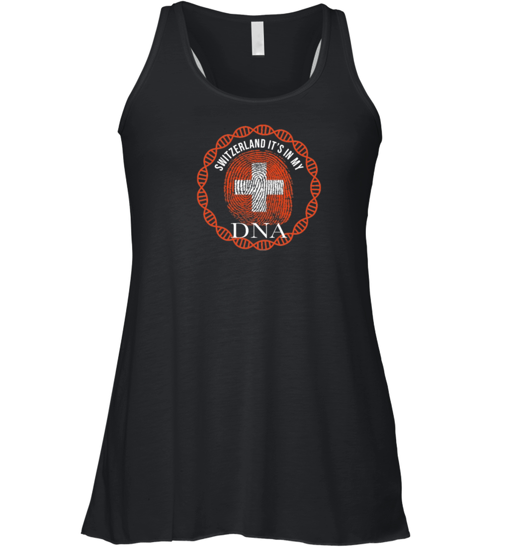 Switzerland Its In My DNA Women's Flowy Tank Top