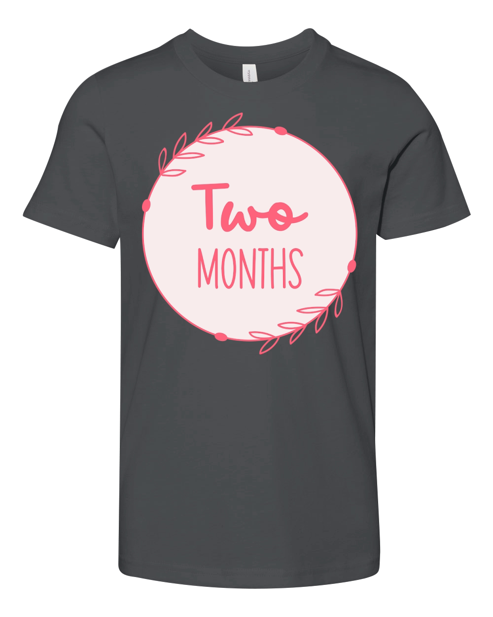 Two Months 02 Youth Unisex Jersey Tee