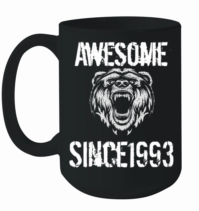 1993 Birthday Birth Date Awesome Since 1993 Ceramic Mug