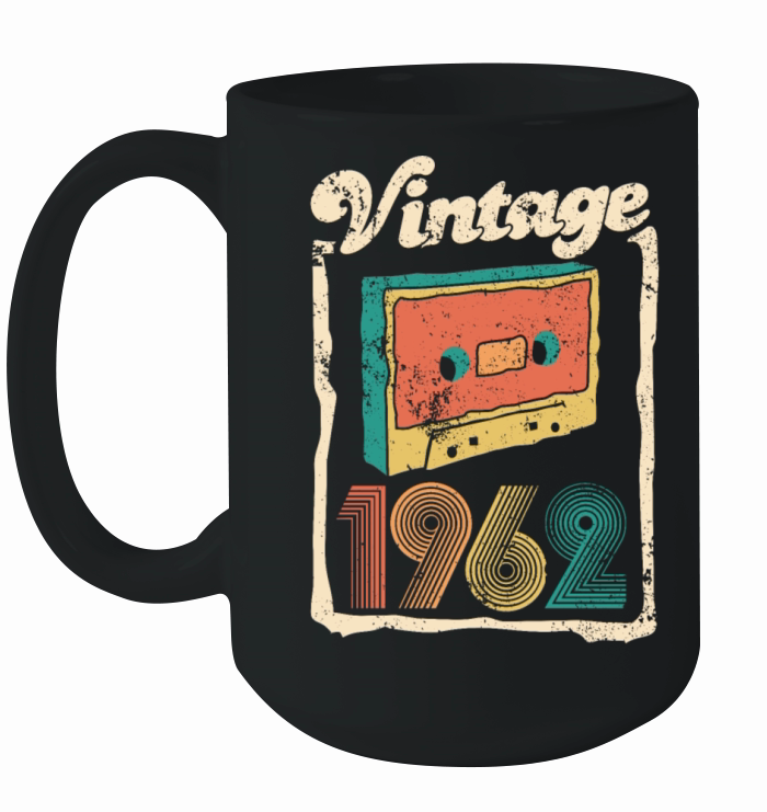 Vintage 1962 - 60 years old - 60th birthday gift Ceramic Mug