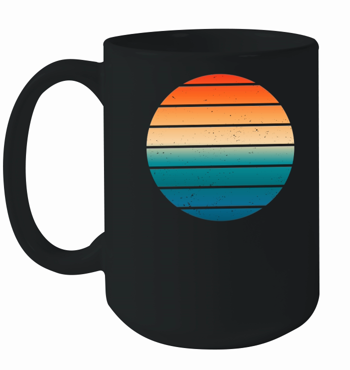 Vintage Retro Sunset (10) Ceramic Mug