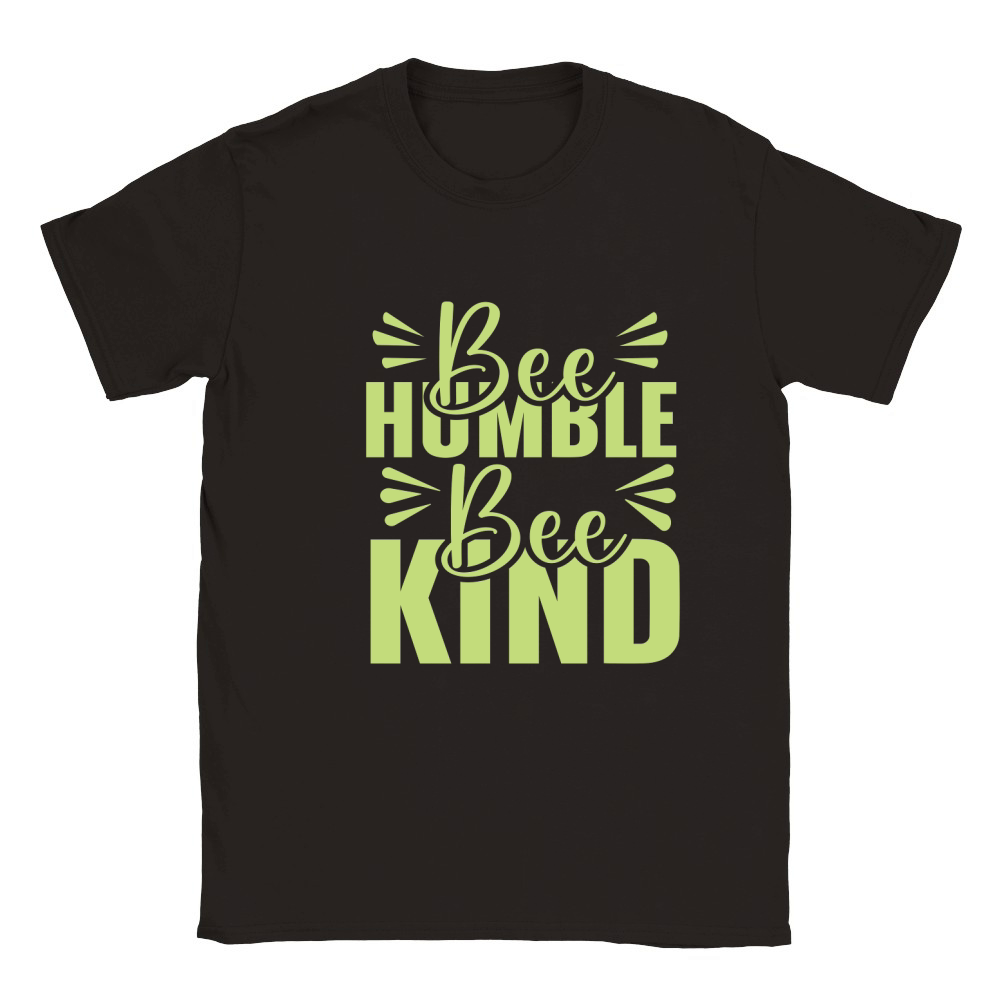 Bee humble bee kind Classic Kids Crewneck T-shirt