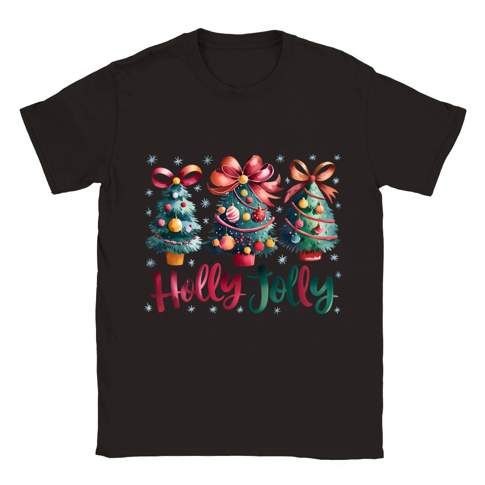 Holly Jolly4 Classic Kids Crewneck T-shirt