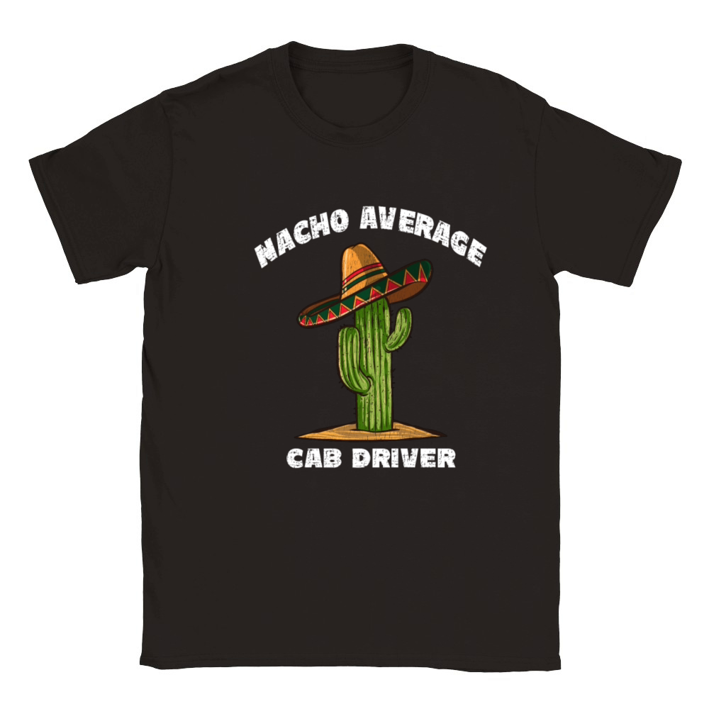 Nacho Average Cab Driver Classic Kids Crewneck T-shirt