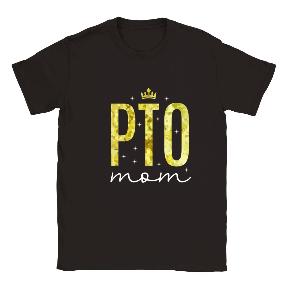 PTO mom Classic Kids Crewneck T-shirt