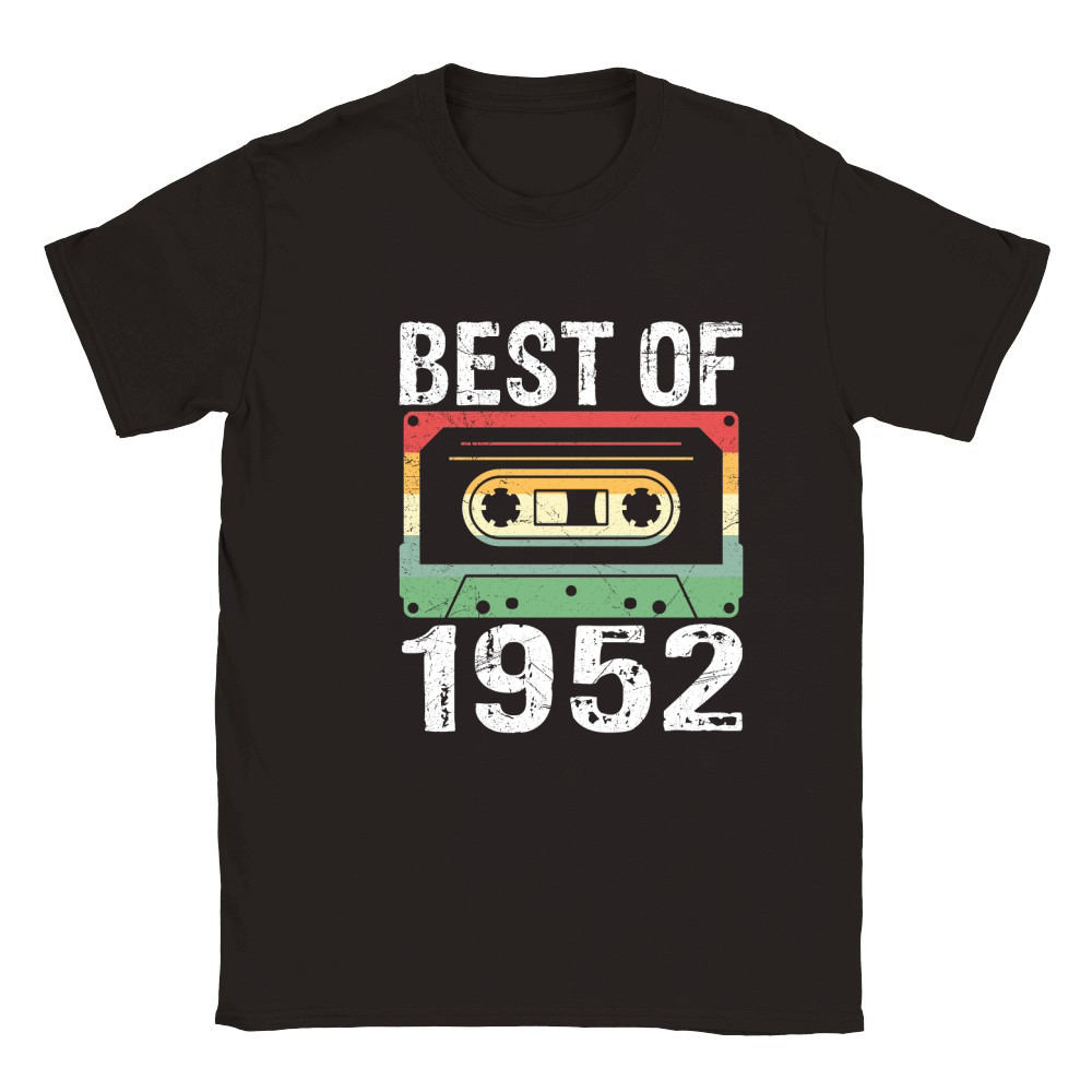 Vintage Best of 1952 Birthday Classic Kids Crewneck T-shirt