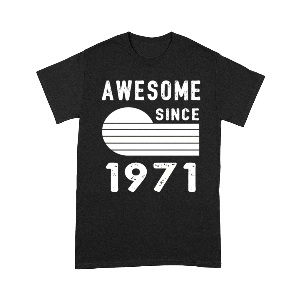 1971 Birthday Retro Vintage Gift dad Comfort T-shirt