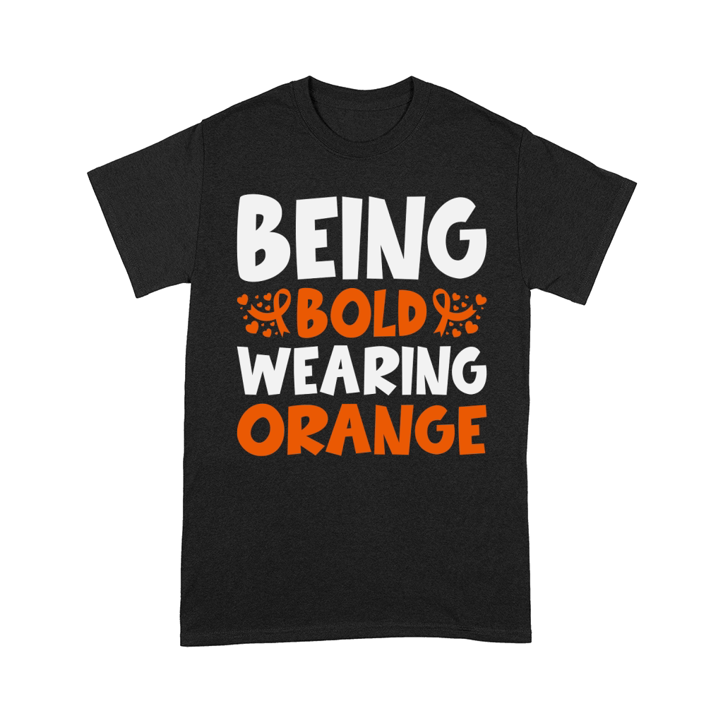 Being Bold Wearing Orange Comfort T-shirt