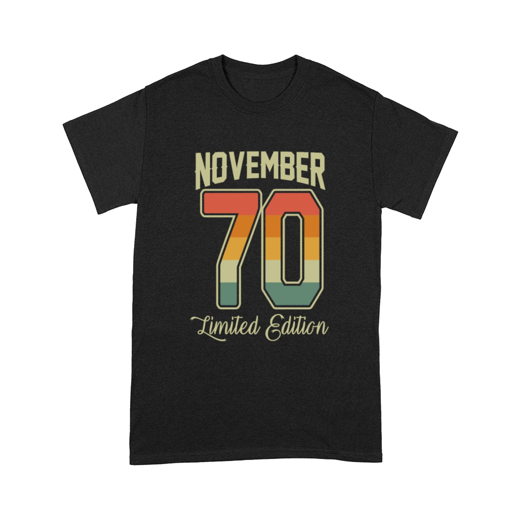 Vintage November 50 Year 1970 50th Birthday Gift Comfort T-shirt
