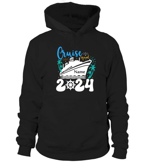 Cruise Squad 2024 Name Hoodie Unisex