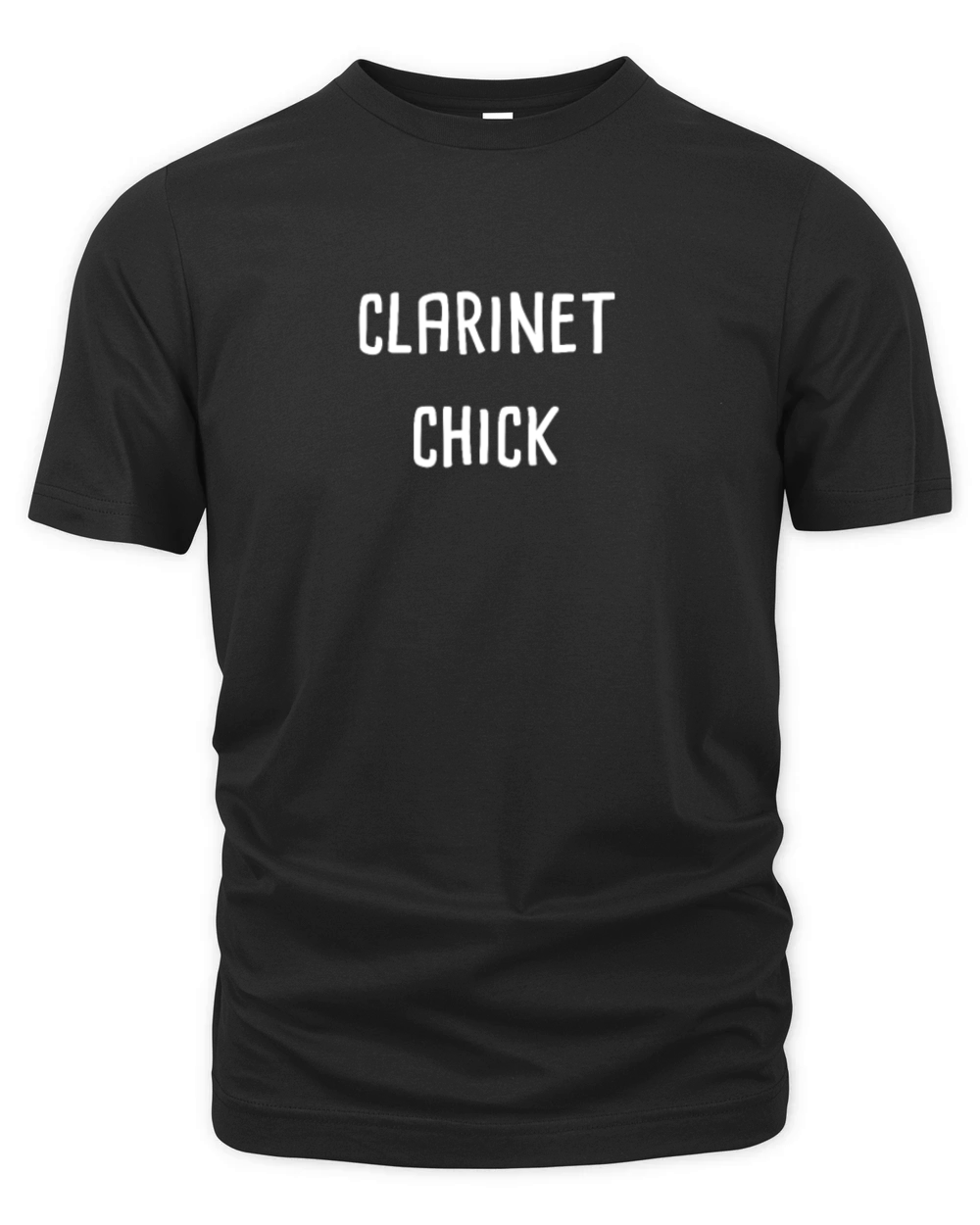 Cool Clarinet Chick Shi Organic Unisex T-shirt
