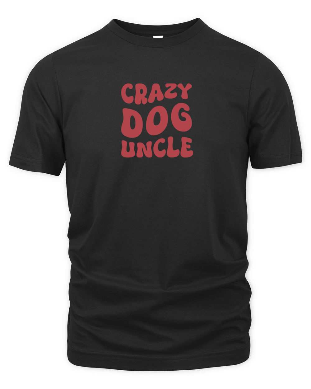 Crazy dog Uncle 1 Organic Unisex T-shirt