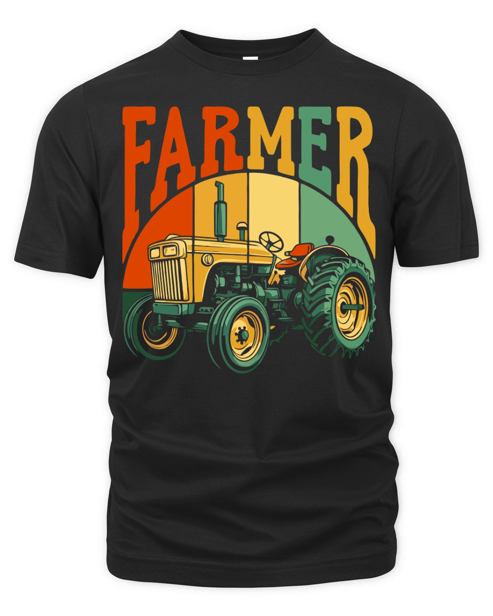 Farmer Tractor 1 Organic Unisex T-shirt