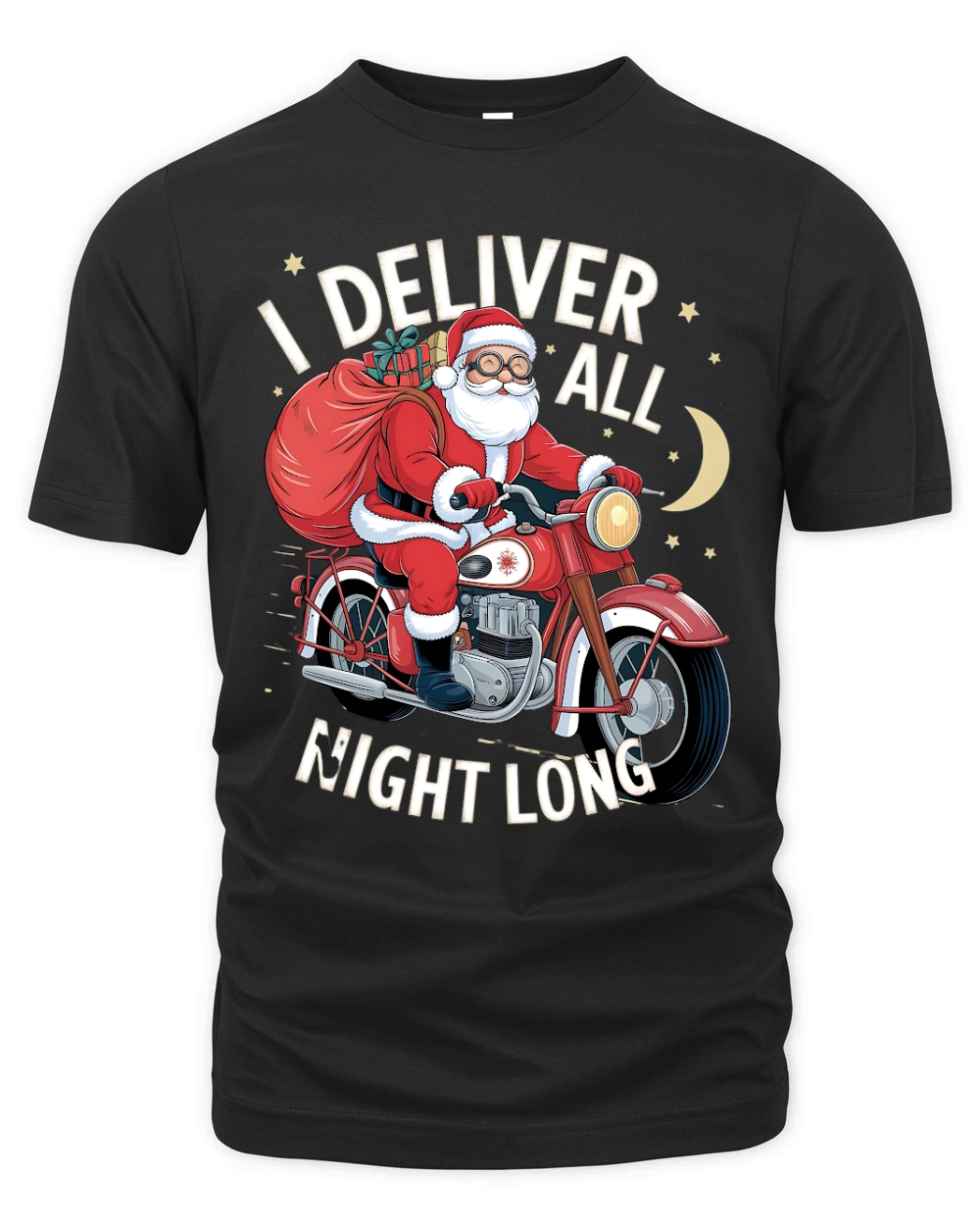 I deliver all night long Organic Unisex T-shirt
