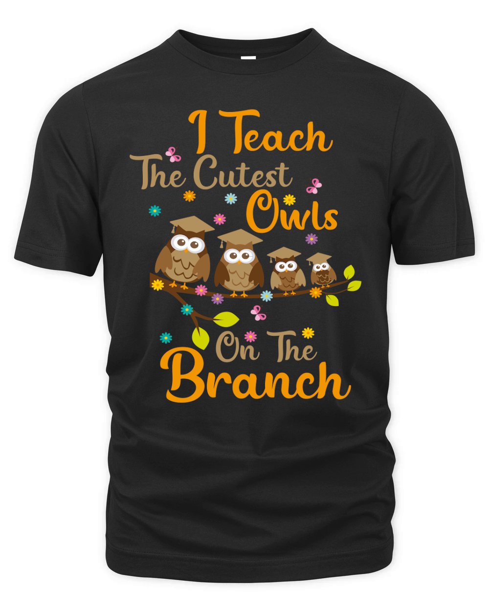 I Teach the Cutest Owls Organic Unisex T-shirt