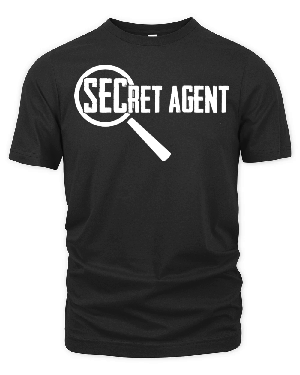 Secret Agent Inspector Spy Police Detective Organic Unisex T-shirt
