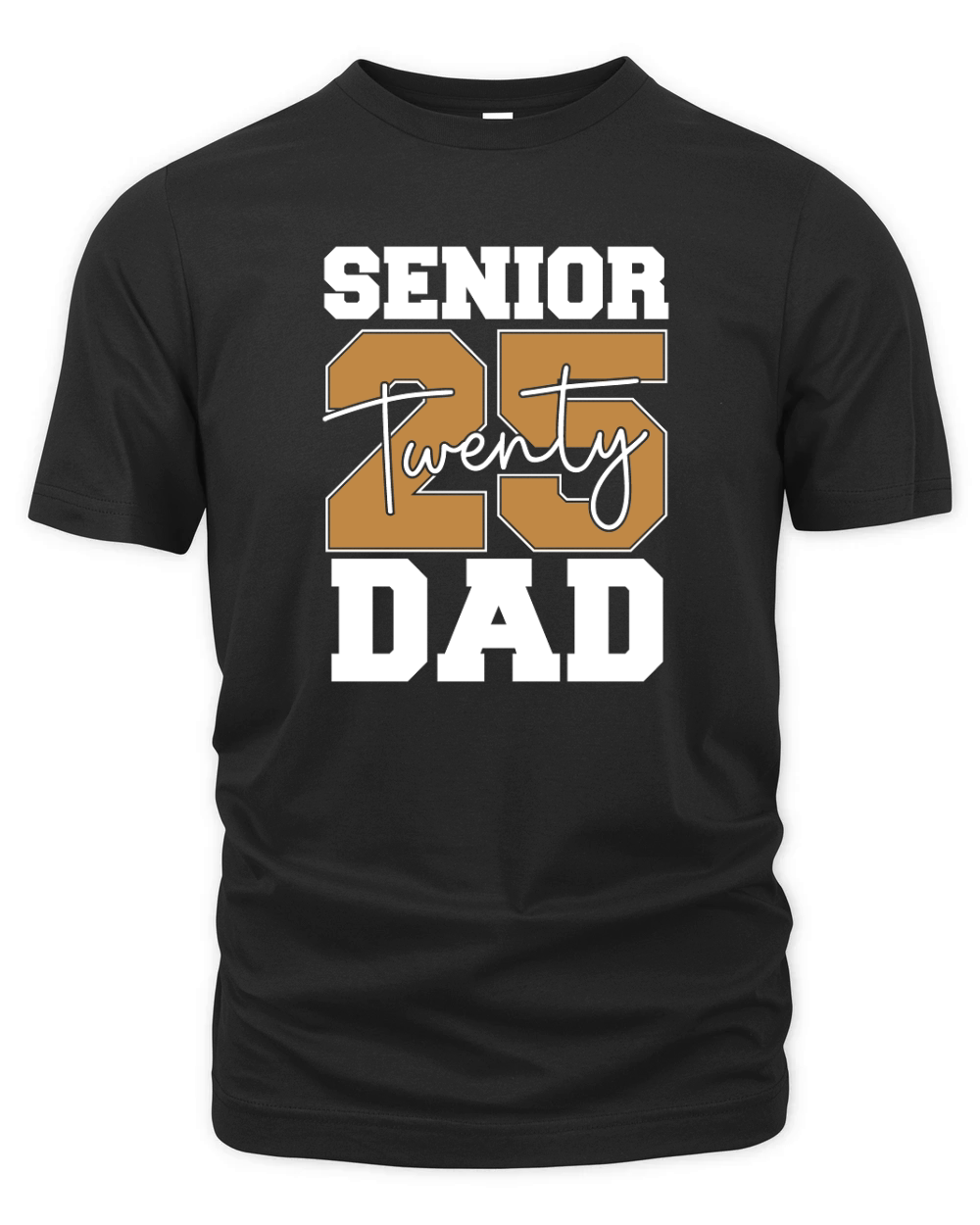 Senior twenty 2025 Dad Organic Unisex T-shirt