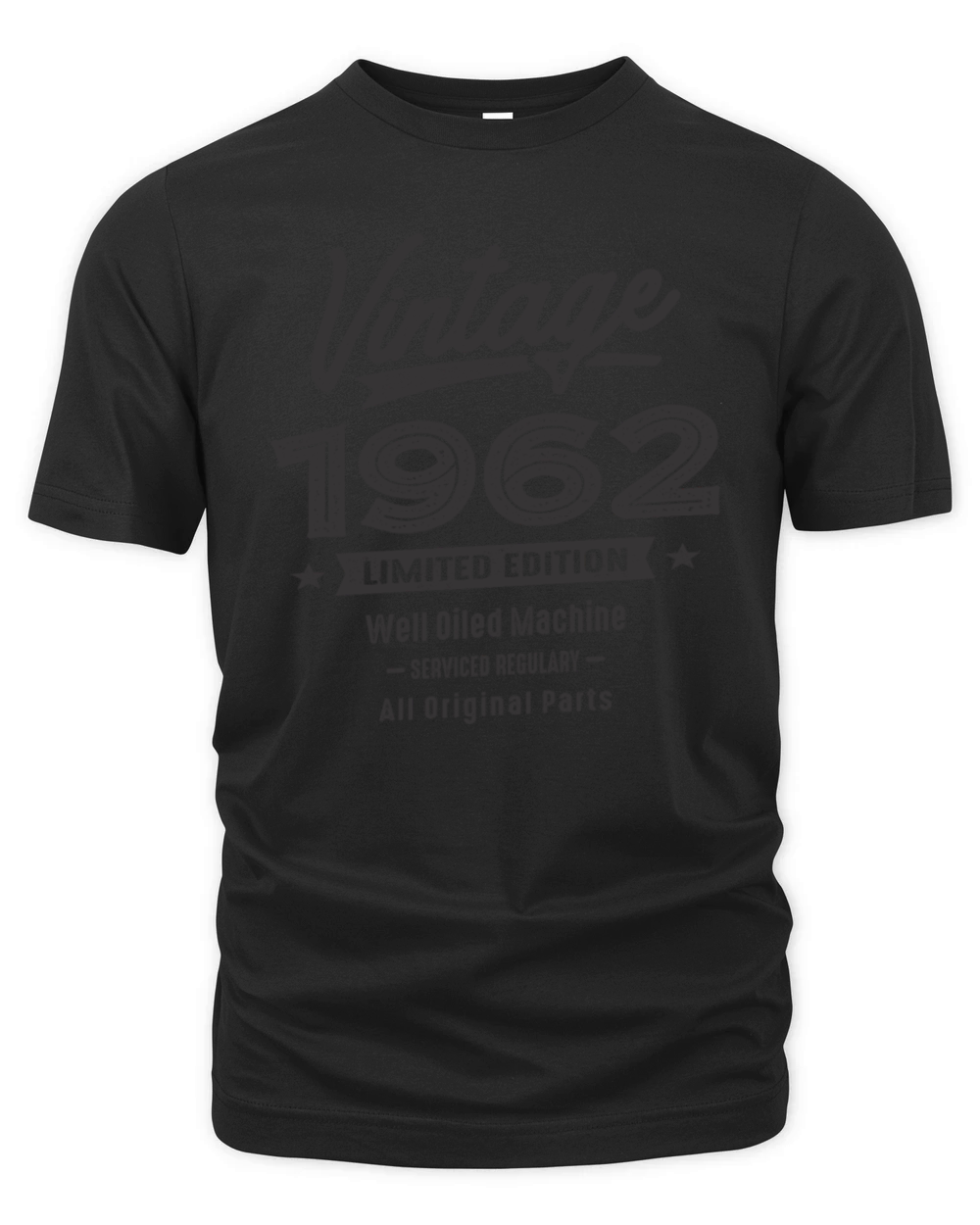 Vintage Born in 1962 - 60th Birthday Retro Classic Organic Unisex T-shirt