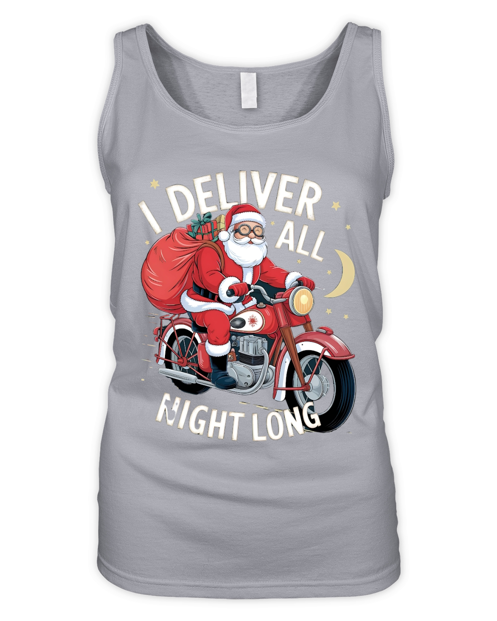 I deliver all night long Organic Women's Tank Top