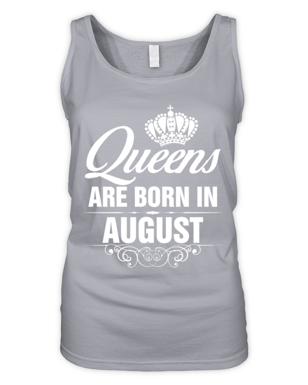 Queens Are Born In August Tshirt T-Shirts Organic Women's Tank Top