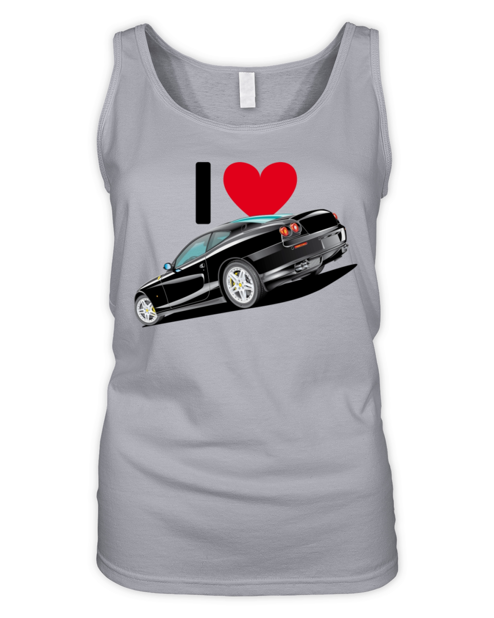 sportscar 002 illustration Organic Women's Tank Top